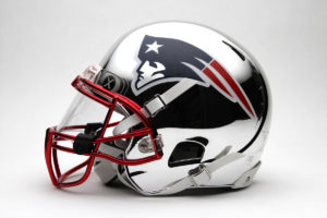 Custom Patriots Helmet